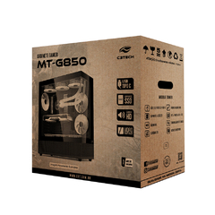 Imagem do Gabinete Gamer C3Tech Aquarius MT-G850BK *Sem Fan Led* - ATX - Micro ATX e Mini ITX