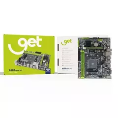 Placa Mãe AM4 A520S DDR4 c/ M.2 Get - 1 Ano de Garantia - WZetta: Pcs, Eletrônicos, Áudio, Vídeo e mais