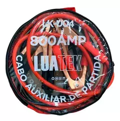 Cabo Chupeta Bateria Veicular 2.5M 800A Luatek LK-U04 - WZetta: Pcs, Eletrônicos, Áudio, Vídeo e mais