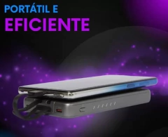 Carregador Portátil Altomex 10.000mAh AL-782 com Visor - WZetta: Pcs, Eletrônicos, Áudio, Vídeo e mais