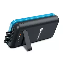 Carregador Portátil por Indução GT 10.000mAh 3 em 1 Cabo (USB-C/MicroUSB/Light) com Ventosa (1 Saídas USB) - WZetta: Pcs, Eletrônicos, Áudio, Vídeo e mais