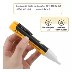 Detector de Tensão Elétrica Bomvink BOM-6401 - loja online