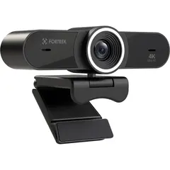 Webcam Fortrek Vision 40 4K Ultra HD 30FPS, Ângulo 120º, Com Microfone, Com Ring Light Para Videochamadas - comprar online