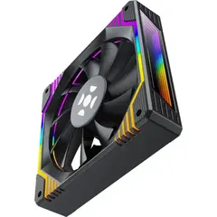 Cooler Fan 120mm Fortrek Frosty Rainbow Preto - WZetta: Pcs, Eletrônicos, Áudio, Vídeo e mais
