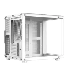 Gabinete Gamer Hayom White GB1799 *Com 4 Fans Led Rgb Controlável* - Micro-ATX e Mini-ITX - WZetta: Pcs, Eletrônicos, Áudio, Vídeo e mais