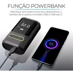 Calibrador Compressor de Ar Digital B-Tek BT-AX104 3 em 1 Função Power Bank e Lanterna OBS: Usar até 5 Minutos - loja online