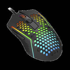 Mouse Gamer Redragon Reaping Black M987-K RGB 6 Botões 12400DPI
