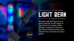 Controladora Argb 3 Pinos 5V para Sata Pcyes Light Bean - Plb1Argb