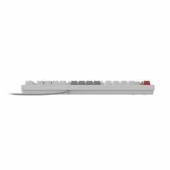 Teclado Mecânico 75% Pcyes Kirin White Ghost Rainbow Switch Blue - loja online