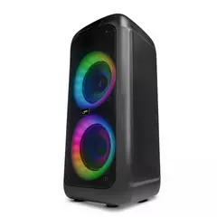 Caixa de Som Bluetooth Amp Get Evoke 1001 1000W RMS Led Rgb USB/SD/BT/FM/AUX/2 MIC/Entrada de guitarra - loja online