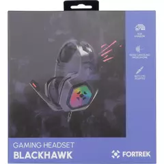 Headset Gamer Fortrek Black Hawk New Edition Led RGB P3 Com Adaptador P2 (Pega em Todas as Plataformas) - loja online