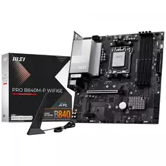 Placa Mãe AM5 B840M-P DDR5 MSI Pro WiFi6E - 1 Ano de Garantia + (Garantia Fabricante) - loja online