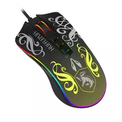 Mouse Gamer Redragon Harry Potter Lufa-Lufa, RGB, 12400 DPI, Sensor Pixart PMW3327, USB, Preto e Amarelo - HP-711H - loja online