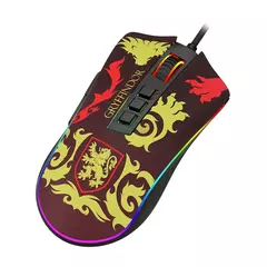 Mouse Gamer Redragon Harry Potter Grifinória, RGB, 12400 DPI, Sensor Pixart PMW3327, USB, Preto e Vermelho - HP-711G - loja online