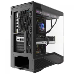 Gabinete Gamer Round5 IceBox Black *Com 4 Fans* - ATX, Micro-ATX e Mini-ITX - loja online