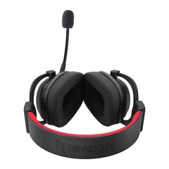 Headset Gamer Redragon Zeus Lite Black, Led RGB, Drivers de 53mm, Microfone Removível (Conexão 1XP3)(Com Adaptador P2)(Pega em Todas as Plataformas) - loja online