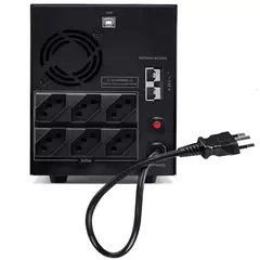 Nobreak Senoidal Intelbras SNB 1500VA, 6 Tomadas, Senoidal, Entrada: Bivolt Saída: 110V - loja online