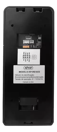 Imagem do Ponto Digital e Controle de Acesso Knup KP-RE1033