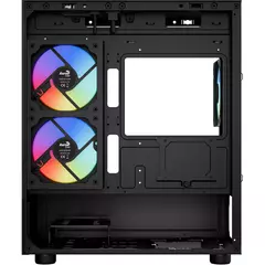 Gabinete Gamer Aerocool Viewport Black *Com 3 Fans Led Argb* - Micro-ATX e Mini-ITX - loja online