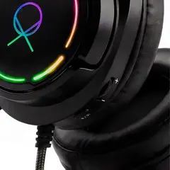 Headset Gamer OX Nebula, LED RGB, Surround 7.1, Drivers de 50mm, Cabo 2m (Conexão USB) - WZetta: Pcs, Eletrônicos, Áudio, Vídeo e mais