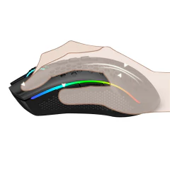 Mouse Gamer Redragon Storm Pro, 16000 DPI, Wireless, 8 Botões Programáveis, RGB, Black, M808-KS - loja online