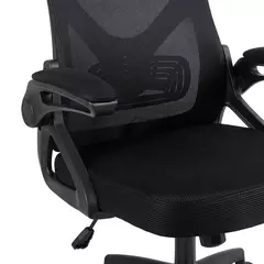 Imagem do Cadeira Office Ergonômica Get Flex Pro Diretor, em Nylon, Sistema Relax, Suporte Ajustável Lombar, Apoio de Braço Acolchoado, Suporta Até 120KG