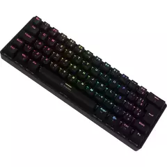 Teclado Mecânico 65% Fortrek Gravity Air Compact Black RGB Tri-Mode (Bluetooth/Wireless/USB) Recarregável Switch Brown - comprar online