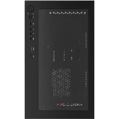 Imagem do Gabinete Gamer Aerocool Viewport Black *Com 3 Fans Led Argb* - Micro-ATX e Mini-ITX