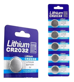 Imagem do Cartela de Bateria Lithium 3V CR2032 5 und