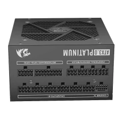 Imagem do Fonte ATX 3.0 1000W PFC Ativo 80 Plus Platinum Redragon Full Modular Black PCIe 5.0
