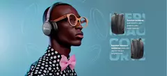 Imagem do Headphone Bluetooth GT Go Branco BT 5.4/ 12H Autonomia/ Alcance 10M/ Entrada MicroSD/AUX
