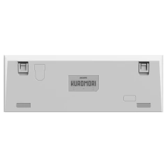 Imagem do Teclado Mecânico 60% Pcyes Kuromori White Ghost Rainbow Switch Blue