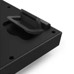 Teclado Semi Mecânico Redragon Crux Pro RGB Preto e Cinza Tri-Mode (Bluetooth/Wireless/USB) Full Size K518RGB-PRO-GB