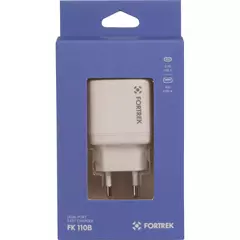 Imagem do Carregador de Parede Fortrek 20W FK 110B (2 USB)(1 USB-C)(1 USB) Quick Charge 3.0