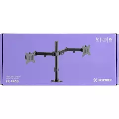 Suporte para 2 Monitores Fortrek FK 445S Articulado 17"-32"