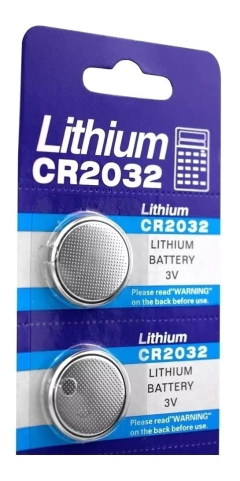 Cartela de Bateria Lithium 3V CR2032 5 und