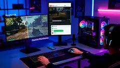 Monitor Gamer OX Órbita 24" Pivot, Led, Full HD, 165Hz, IPS, Overdrive, Flicker Free, Low Blue Light, Vesa, HDMI/DP