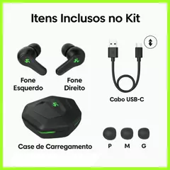 Fone TWS Bluetooth Gamer B-Max BM-227 - comprar online