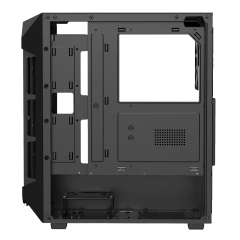 Gabinete Gamer Gamdias Aura GC1 Elite Vidro Temperado ATX Mid Tower RGB *Com 4 Fans* Sem Fonte Black ATX, Micro-ATX, Mini-ITX - comprar online