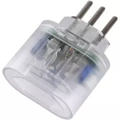 Protetor Contra Surtos DPS Clamper Transparente 1 Tomada Pocket 3P - comprar online