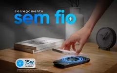 Carregador Portátil por Indução GT 10.000mAh 3 em 1 Cabo (USB-C/MicroUSB/Light) com Ventosa (1 Saídas USB) - comprar online