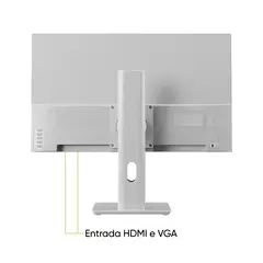 Monitor Rotativo VA Get 23.8 White Slim, Led, Full HD, 120Hz, 7ms, VA, OverDrive, Low Blue Light, Flicker-Free, HDMIVGA - comprar online