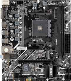 Placa Mãe AM4 B450 DDR4 c/M.2 Pcyes PCYB450-RZ564 - 1 Ano de Garantia na internet