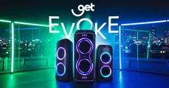 Caixa de Som Bluetooth Amp Get Evoke 1001 1000W RMS Led Rgb USB/SD/BT/FM/AUX/2 MIC/Entrada de guitarra - WZetta: Pcs, Eletrônicos, Áudio, Vídeo e mais