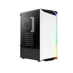 Gabinete Gamer Aerocool Bionic White Com Led Rgb Frontal *1 Fan Sem Led* - ATX, Micro-ATX e Mini-ITX