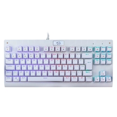 Teclado Mecânico 80% Redragon Dark Avenger White RGB Switch Black