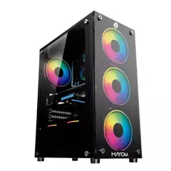 PC Gamer WZ Hayom GB1749, AMD Ryzen 5 4600G, B450, Ram 16GB (2X8GB) DDR4, SSD 240GB, Fonte 500W