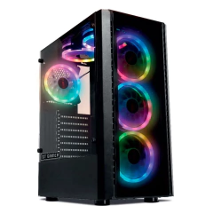 Gabinete Gamer GT P2T3C *Com 3 Fans Led Rgb* *Com Controladora e Controle* - ATX, Micro-ATX e Mini-ITX - comprar online