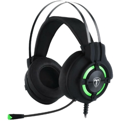 Headset Gamer T-Dagger Andes Led Led Green 7.1 USB