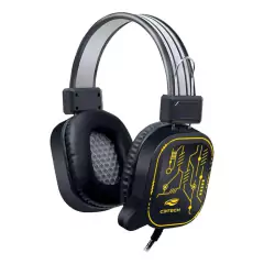 Headset Gamer C3Tech Crane II PH-G320BKV2 Led Rgb (Conexão USB) - WZetta: Pcs, Eletrônicos, Áudio, Vídeo e mais